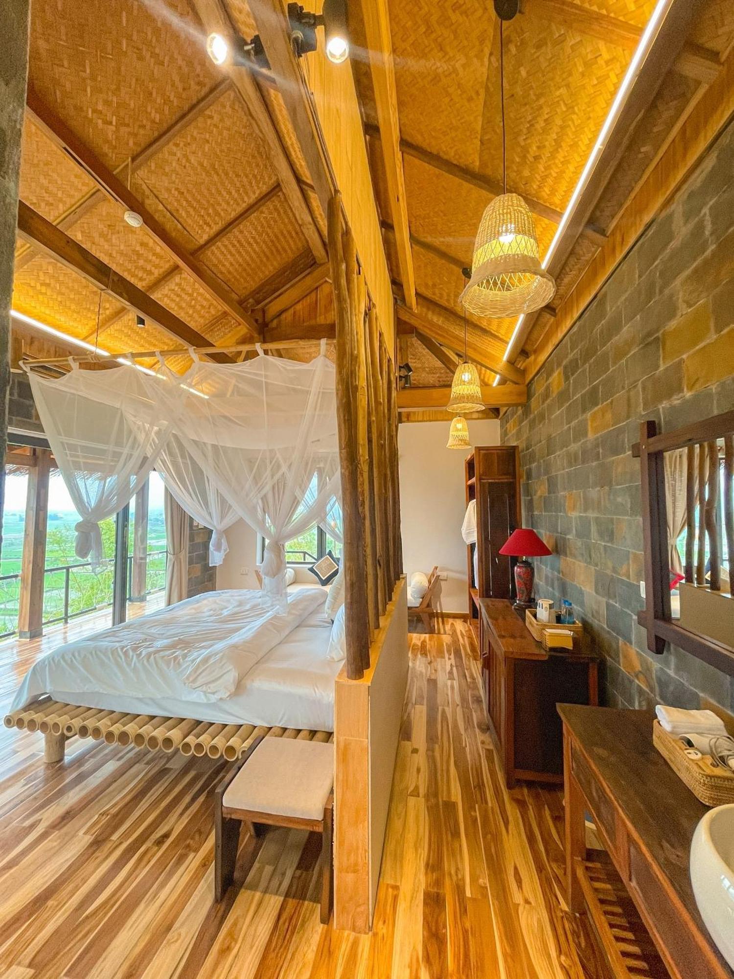 Вилла Muong Lo Retreat Nghia Lo Yen Bai Экстерьер фото
