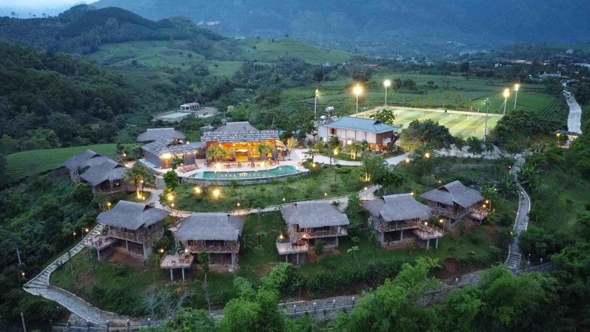 Вилла Muong Lo Retreat Nghia Lo Yen Bai Экстерьер фото